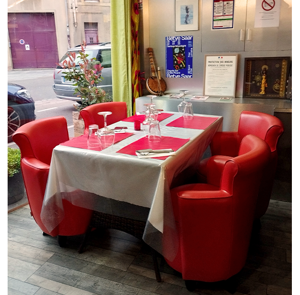 Le restaurant - Les Couleurs d'Afrique - Metz - Restaurant Metz centre